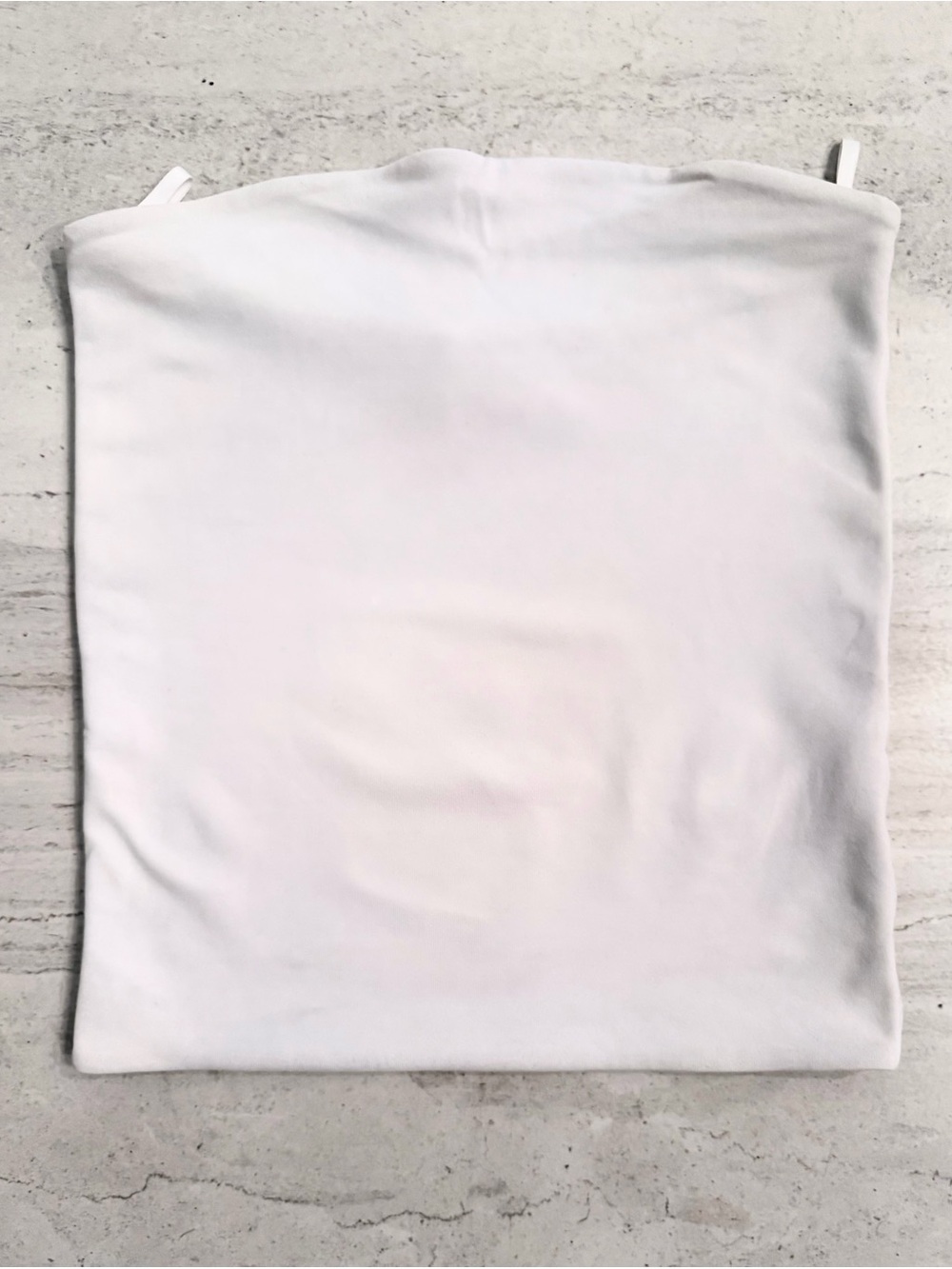 Babaton off white Strapless Shirt - Classic Minimal Style